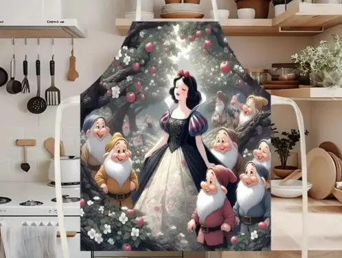 Delantal Personalizado Blanca Nieves